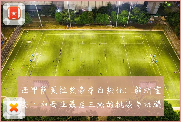 西甲萨莫拉奖争夺白热化:解析霍安·加西亚最后三轮的挑战与机遇